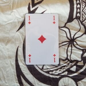 Louis Vuitton Playing Card, 1 Of Diamond